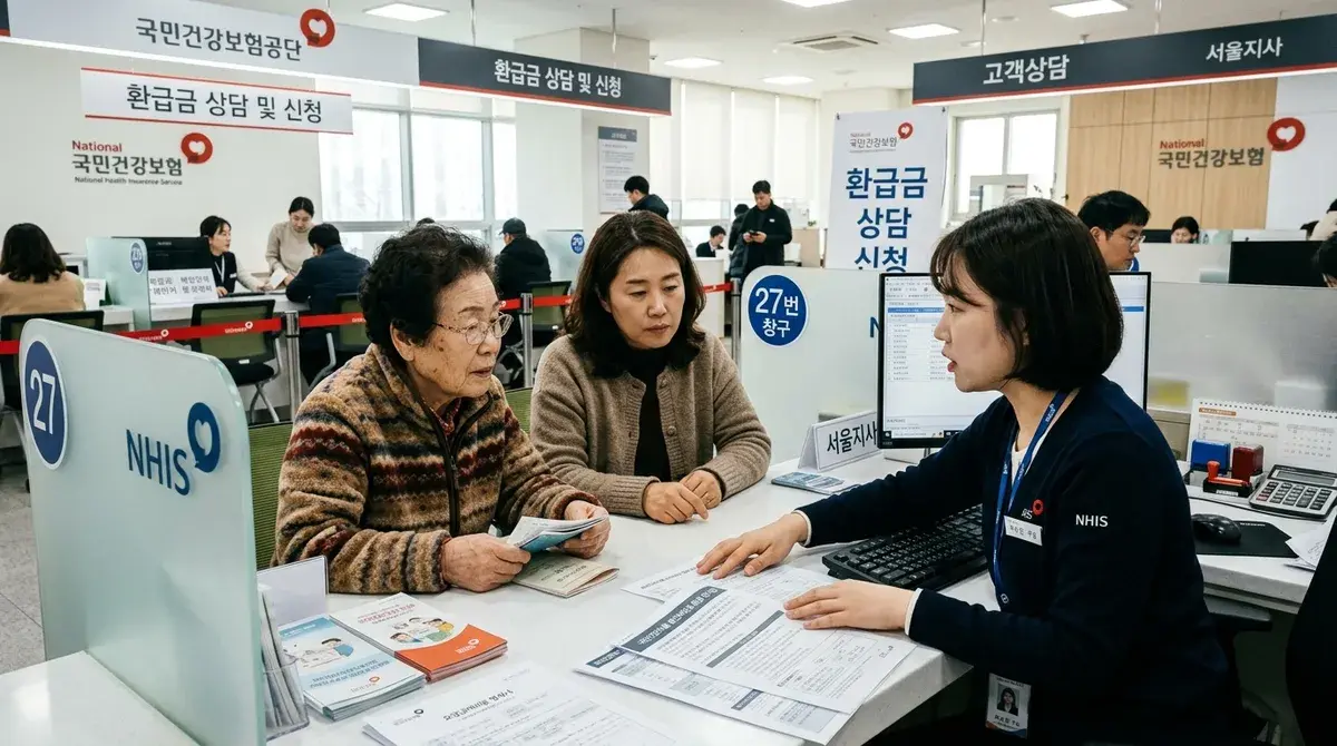 국민건강보험공단 본인부담상한제 환급금 신청 안내 창구